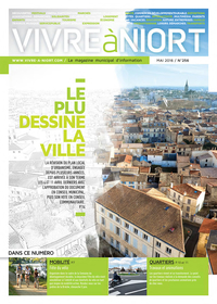 couverture Magazine vivre à niort : Numéro de mai2016