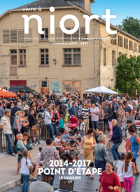 couverture Magazine vivre à niort : Numéro de novembre 2017