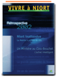 couverture Magazine vivre à niort : Numéro de Janvier 2003