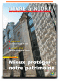 couverture Magazine vivre à niort : Numéro de Mars 2003
