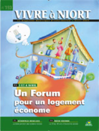 couverture Magazine vivre à niort : Numéro d'avril 2009
