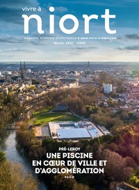 couverture Magazine vivre à niort : Numéro de février 2021