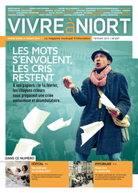 couverture Magazine vivre à niort : févr-13