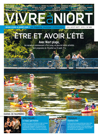 couverture Magazine vivre à niort : Numéro d'été 2015
