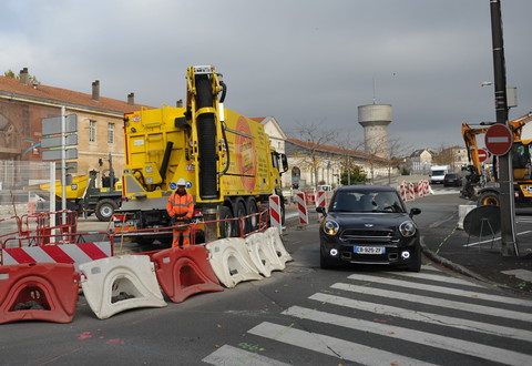 Illustration article : Plan de circulation et de stationnement modifié sur le secteur Denfert-Rochereau en travaux