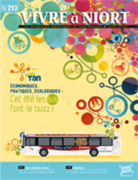 couverture Magazine vivre à niort : Numéro de juin 2011