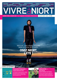 couverture Magazine vivre à niort : Numéro de juillet/août 2016