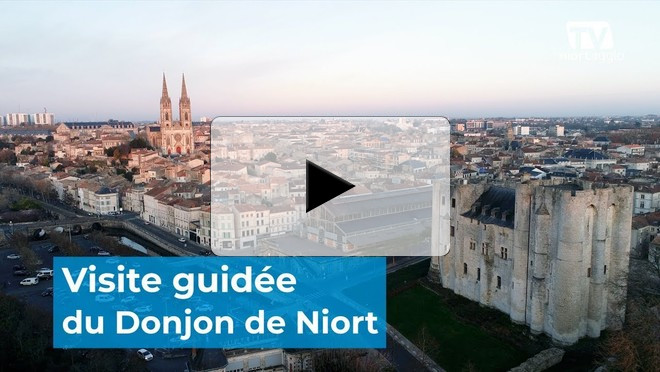 Suivez la visite guidée du Donjon de Niort, du mardi au vendredi à 11h, jusqu'au 3 septembre inclus