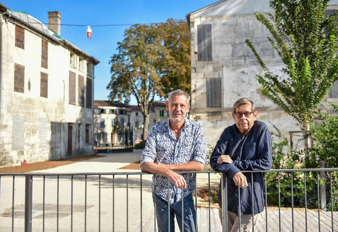 Benoît Engel et Hervé Beaudouin ©Bruno Derbord