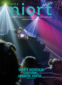 couverture Magazine vivre à niort : Numéro de juillet/août 2017