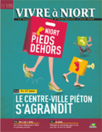 couverture Magazine vivre à niort : Numéro de juin 2009
