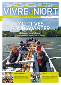 couverture Magazine vivre à niort : Juin 2014