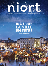 couverture Magazine vivre à niort : Numéro de décembre 2019