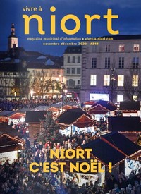 couverture Magazine vivre à niort : Numéro de novembre/décembre