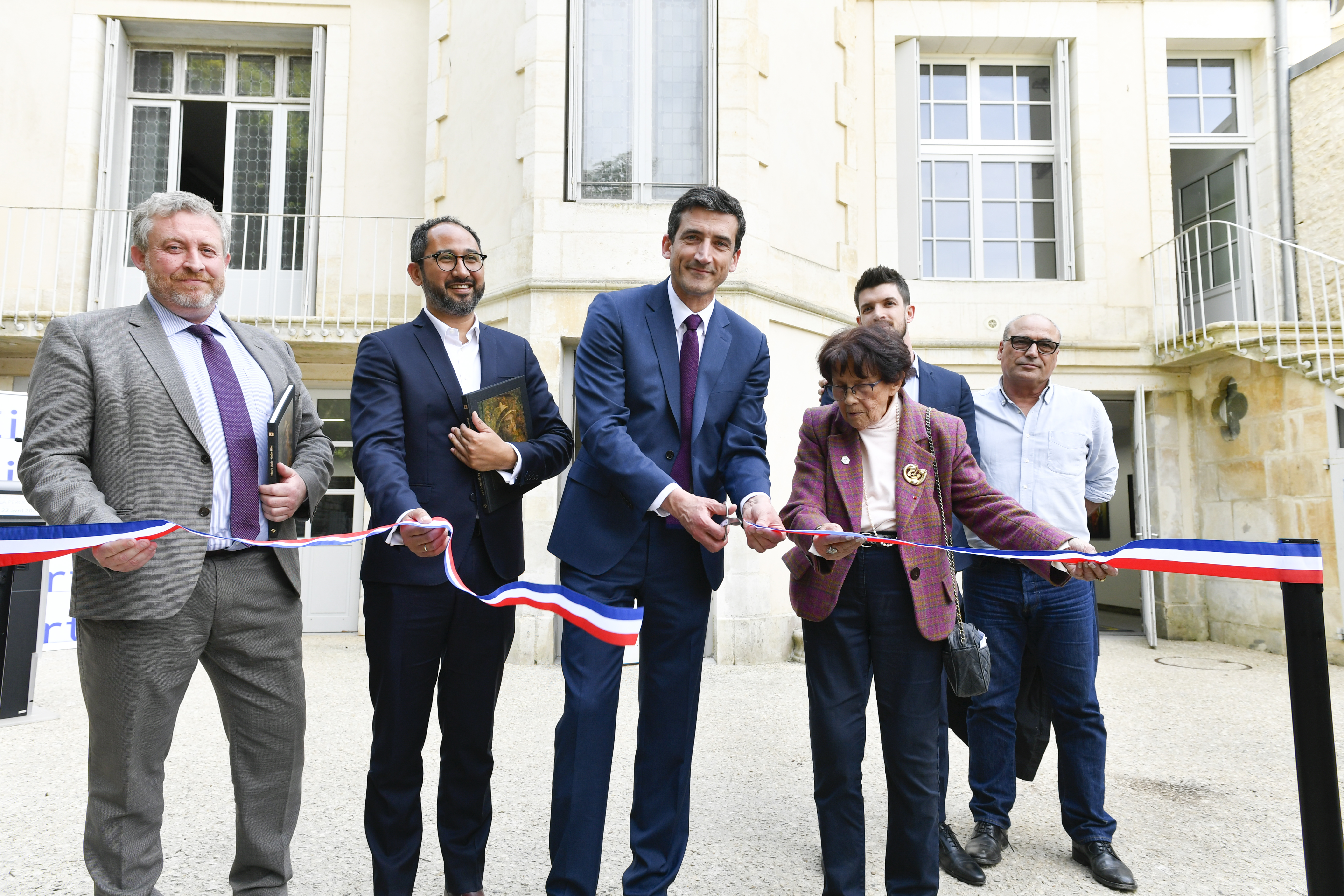 Inauguration de la Villa Pérochon après travaux de rénovation