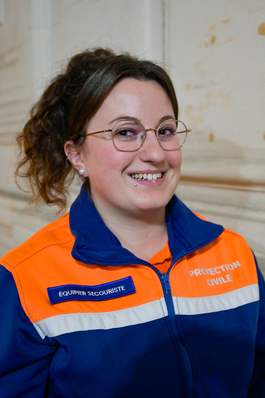 Manuella Audurier, équipier secouriste de la Protection Civile, lauréate des Trophées du bénévolat