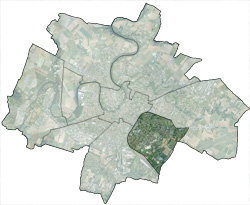 Plan du quartier de Goise Champommier Champclairot