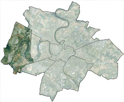 Plan du quartier de Saint Liguaire
