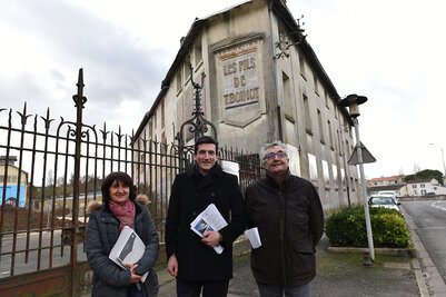 Lancement appel à projets pour la Maison patronale et la Fabrique Boinot, janvier 2018 ©BDerbord