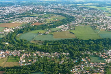Vue aérienne Niort Agglo ©Manuela Baty