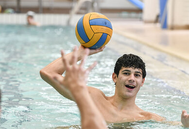 Raphael Brondeau jeune water poloiste niortais