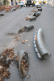 Les dragons de la rue Ricard. Crédit : B.Derbord
