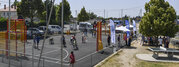 Inauguration du terrain multisports de cholette en presence de M. le Maire et  Alain Bodin