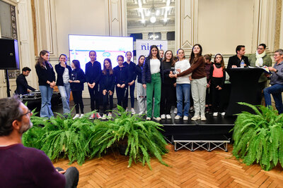 Trophees du sport en presence de M. Le Maire Jerome Baloge