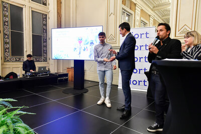Trophees du sport en presence de M. Le Maire Jerome Baloge