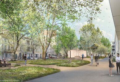 Images de synthese boulevard Main