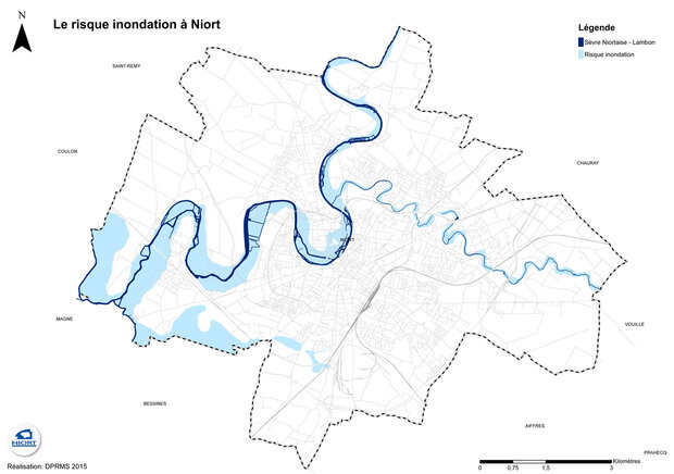 Carte inondation