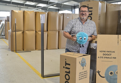 Entreprise Doolit, le responsable Xavier Rudewicz Entreprise Doolit le responsable Xavier Rudewicz