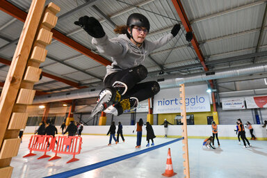Freestyle a la patinoire de Niort Agglo