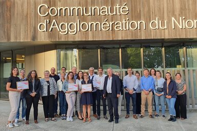 Photo des lauréats du Challenge de la Mobilité 2023